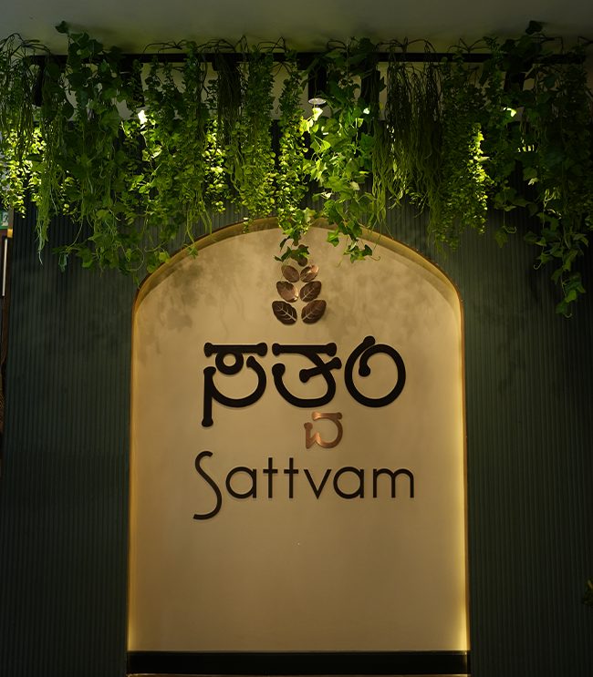 Ananta Banquet Hall at Sattvam, set for a celebration